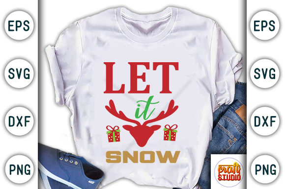 Review: Christmas Quote Design, Let It Snow