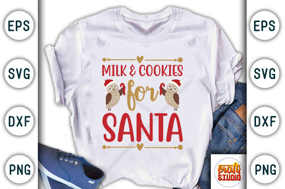 Review: Christmas Quote Design, Milk Cookies for Santa