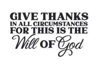 Review: Give Thanks in All Circumstances Design