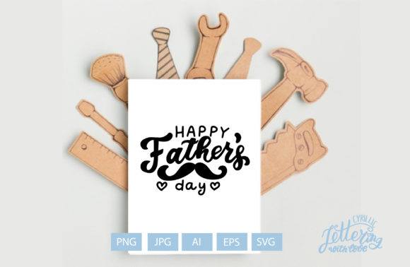 Review: Happy Father’s Day Phrase with Moustache