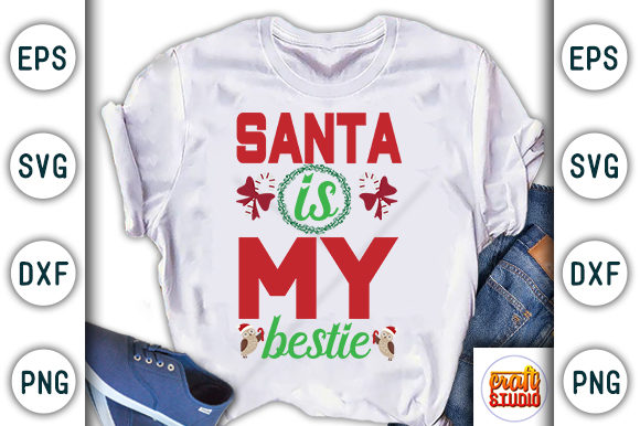 Reviewing Santa is My Bestie for Holiday Embroidery