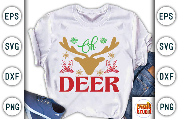 Reviewing the Oh Deer Christmas Quote for Embroidery
